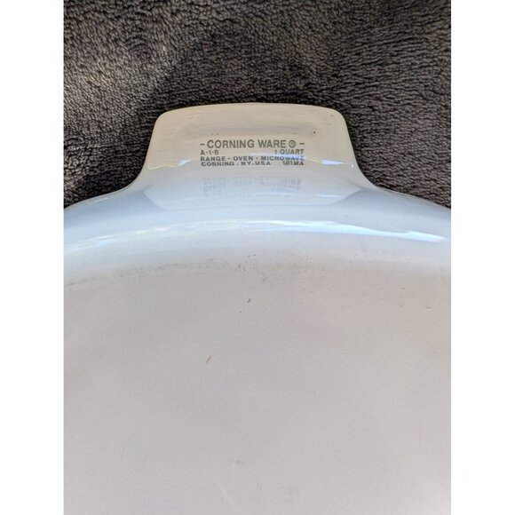 Vintage Corningware Spice of Life L'Echalote A-1-B 1Qt Casserole Dish with Lid - Picture 7 of 10